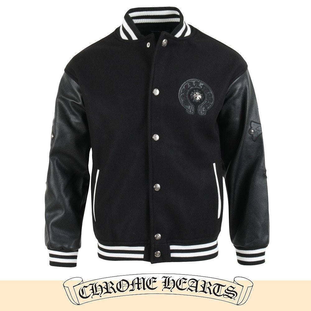 💕 크* 말발굽 크로스 바시티 자켓