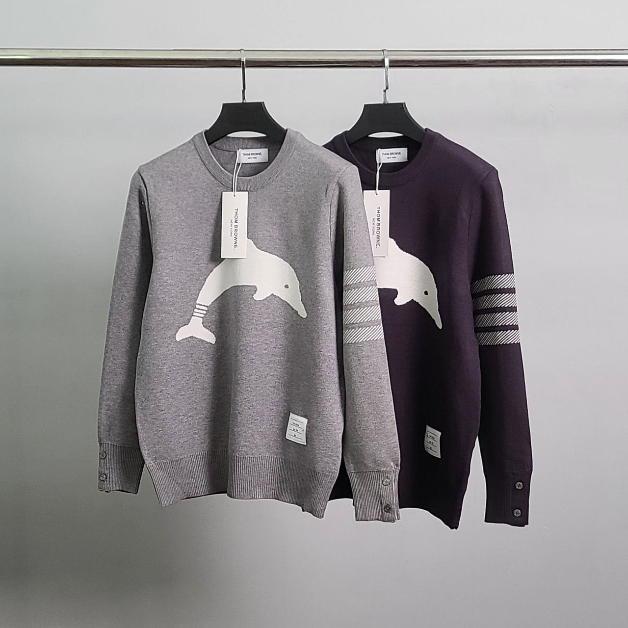 💕 톰* 4바 프리미엄 돌핀 니트