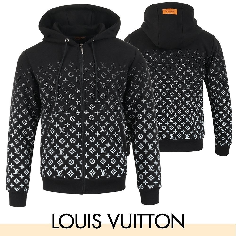 💕 루* 모노 그라데이션 후드 집업