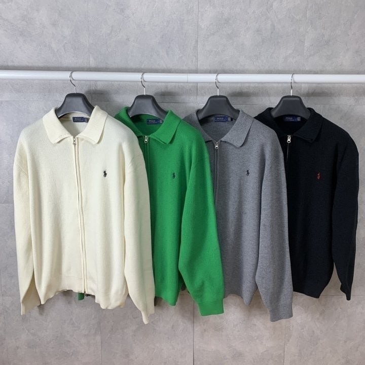 💕 폴* 투웨이 카라 하찌니트 집업