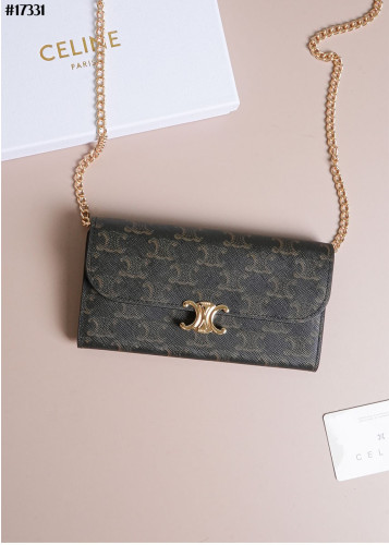 🔆 [CELINE] 셀린느 트리옹프 체인 장지갑 🔆