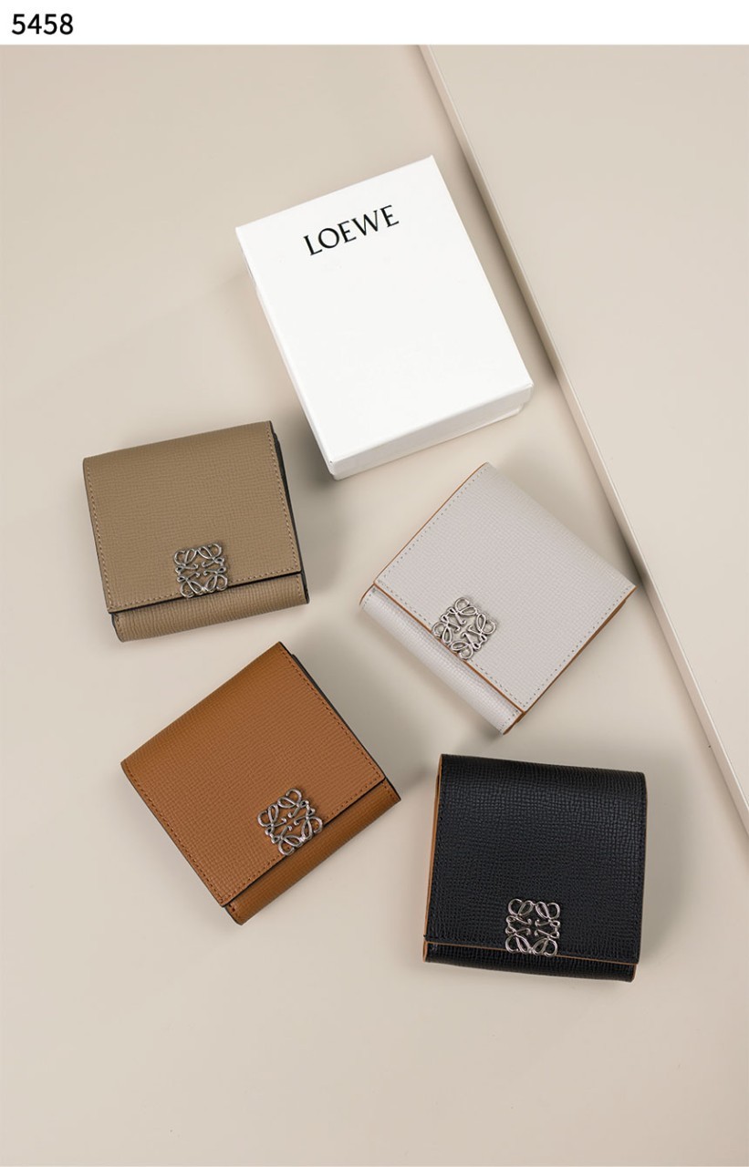 #로에베 [LOEWE] 수입프리미엄급 애너그램 트라이폴드 지갑 신상 입고💢 #지갑 #태그 #5458