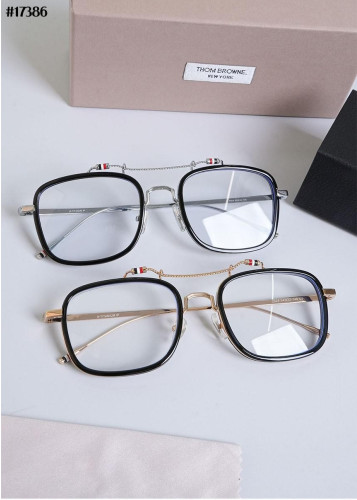 🔆 [THOM BROWNE] 톰브라운 아세테이트 앤 티타늄 브릿지 렉탱귤러 에비에이터 안경테 🔆