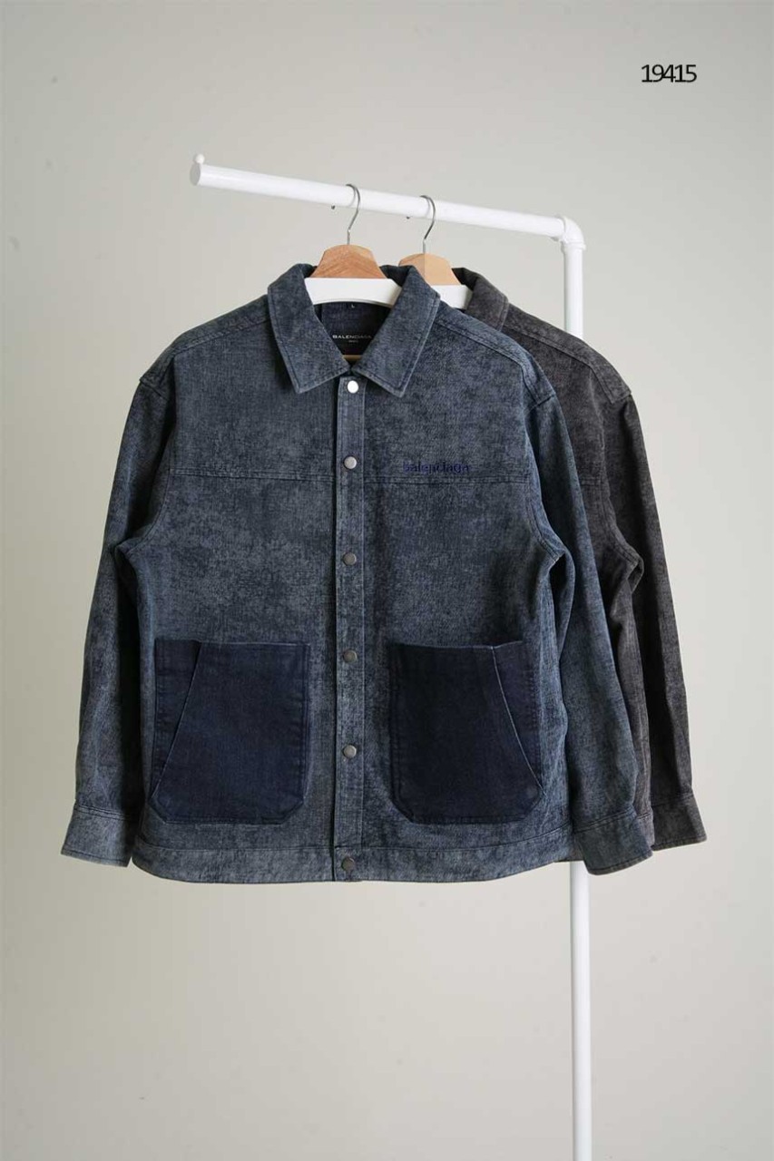 🔆 [BALENCIAGA] 발렌시아가 데님 버튼 셔츠 자켓 🔆