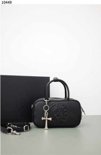 #크롬하츠 [Chrome Hearts] 크롬하츠 블랙 로고 탑핸들 크로스백 신상입고💢 #가방 #10449