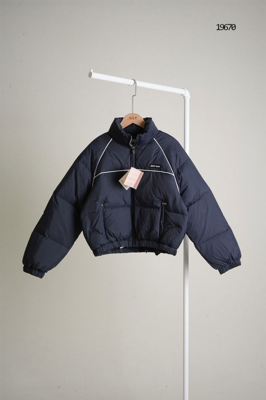 🔆 [MIUMIU] 미우미우 테크니컬 퐁제 다운자켓 🔆