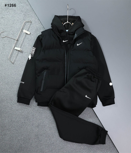 🍀[NIKE] 나이키X드레이크 녹타 기모 후드 티셔츠 &조거팬츠 & 베스트 3ps 세트🍀