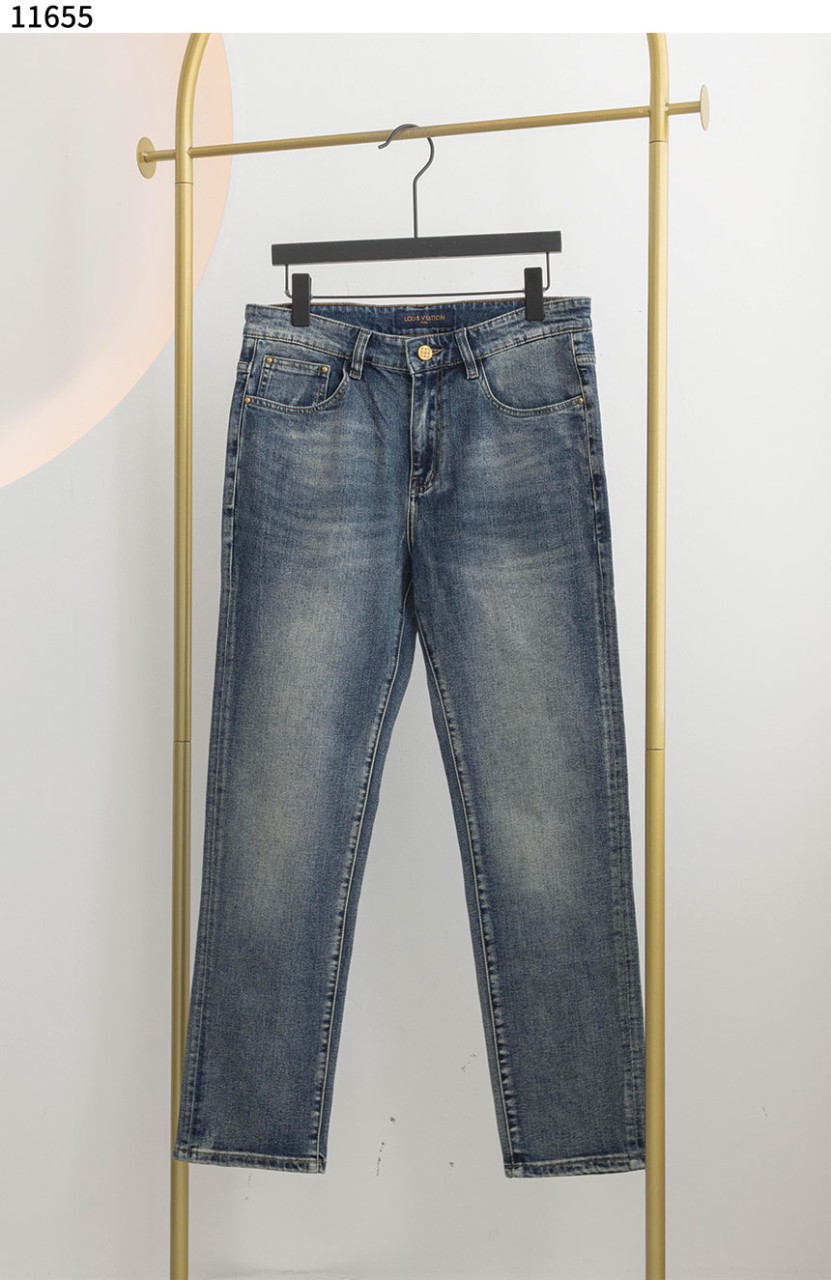 #루이비통 [Louis Vuitton] 남성 모노그램 데님 팬츠 신상입고💢 #하의 #팬츠 #11655