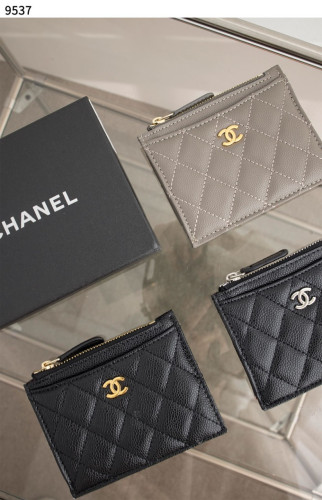#샤넬 [Chanel] 수입고급 샤넬 캐비어스킨 클래식 지퍼 카드 지갑 신상입고💢 #지갑 #9537