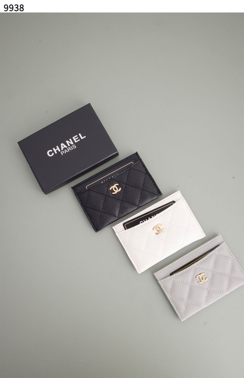 #샤넬 [Chanel] 샤넬 캐비어 CC로고 카드 홀더 신상입고💢 #지갑 #9938