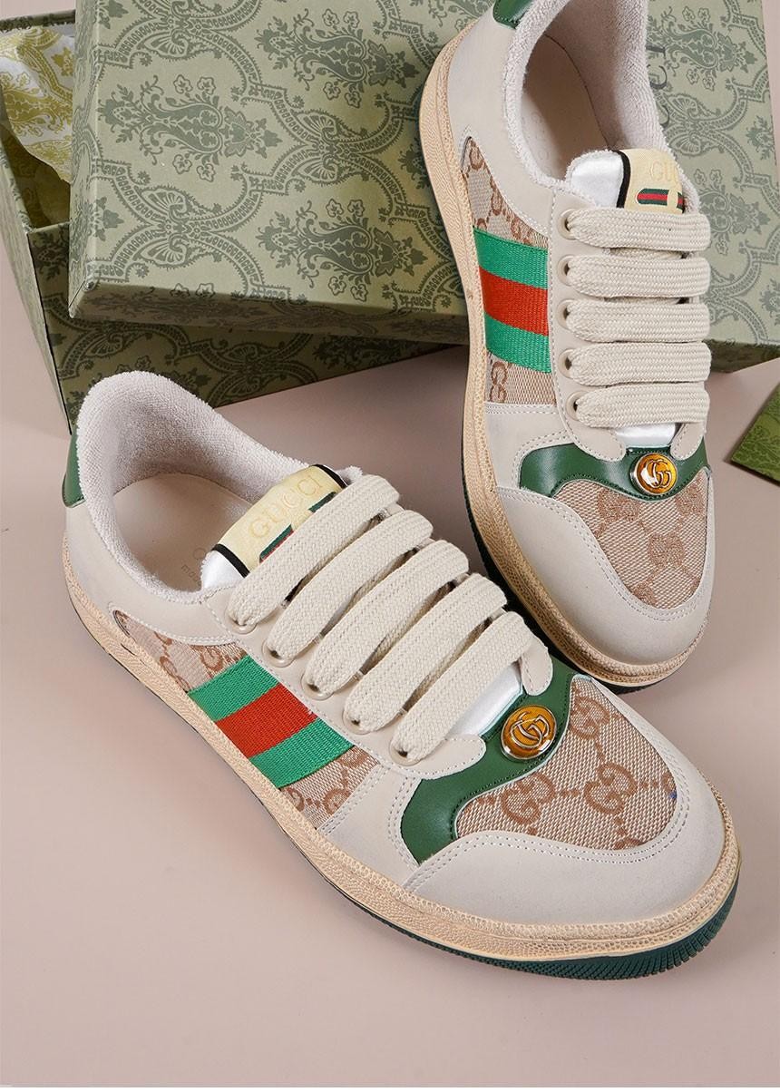 🔆[GUCCI] 구찌 GG 스크리너 빈티지 스니커즈 🔆