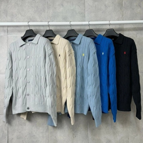 PL 케이블 카라 가디건