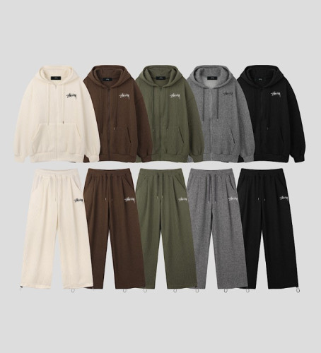 20503_SY 골지 후드 집업 세트(남자)