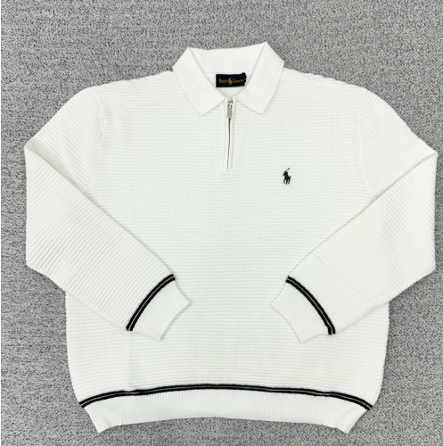 20489_PL 투라인 반집업 니트 카라