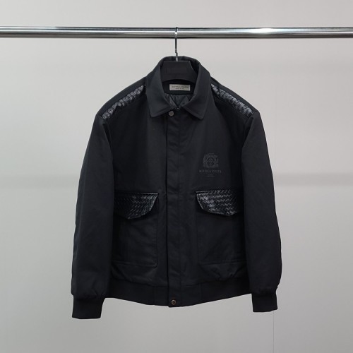 BTG 레더패턴 포켓 자켓