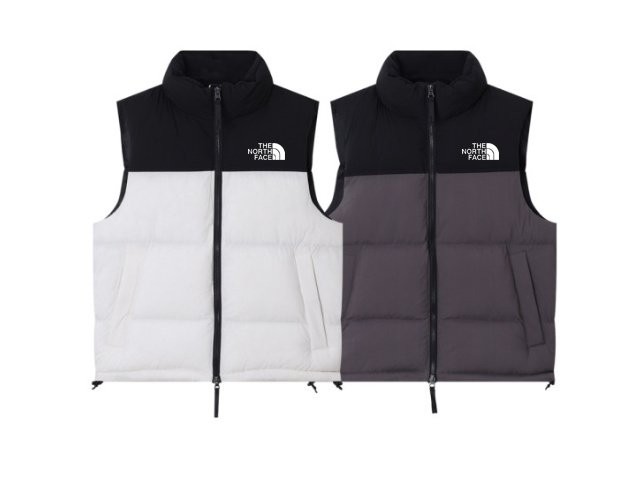 20426_NF 눕시 투톤 패딩 조끼