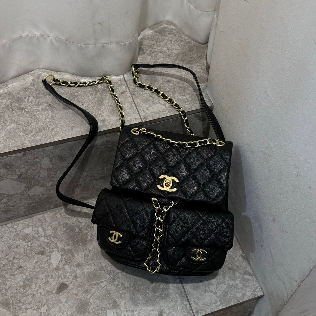 🤴🏻  #샤넬  듀마 백팩 2포켓 🤴🏻