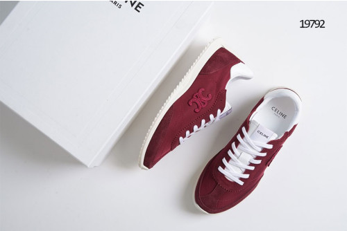 🔆 [CELINE] 셀린느 레이서 로우 탑 버건디 스니커즈 🔆