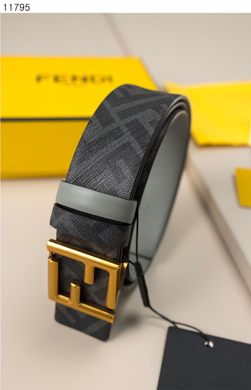 #펜디 [FENDI] 수입프리미엄급 펜디 남성 FF 캔버스 벨트 신상 입고💢 #태그 #벨트 #11795