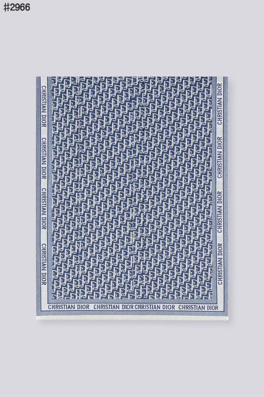 🍀 [DIOR] 크리스찬 디올 오블리크 자카드 숄 머플러 🍀