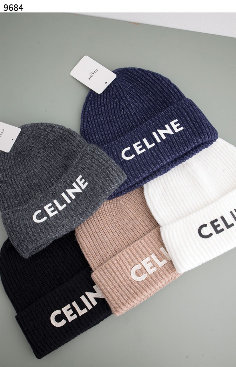 #셀린느 [CELINE ] 리브드 울 비니 신상입고💢 #모자 #9684