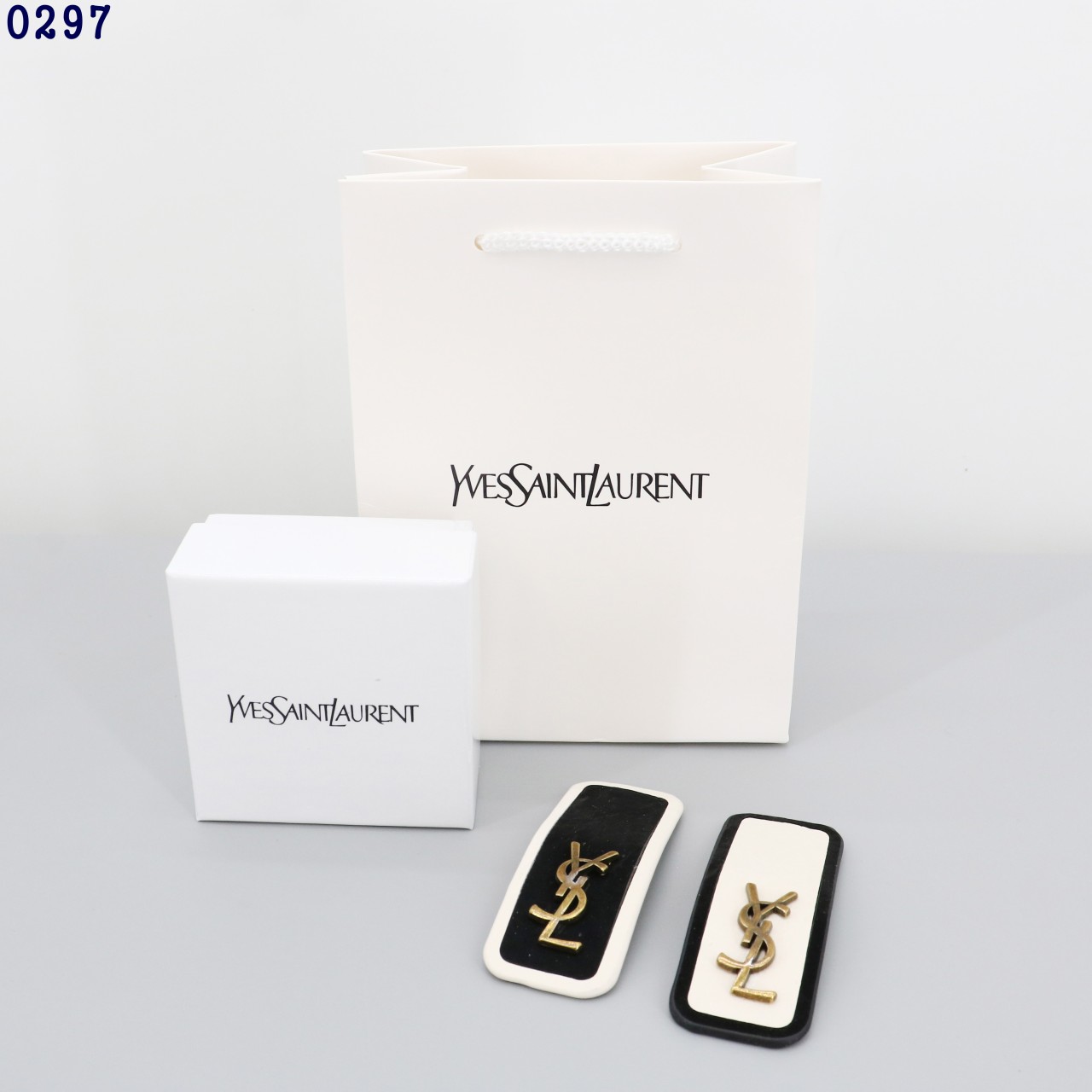 👹생로랑 로고 헤어핀👹