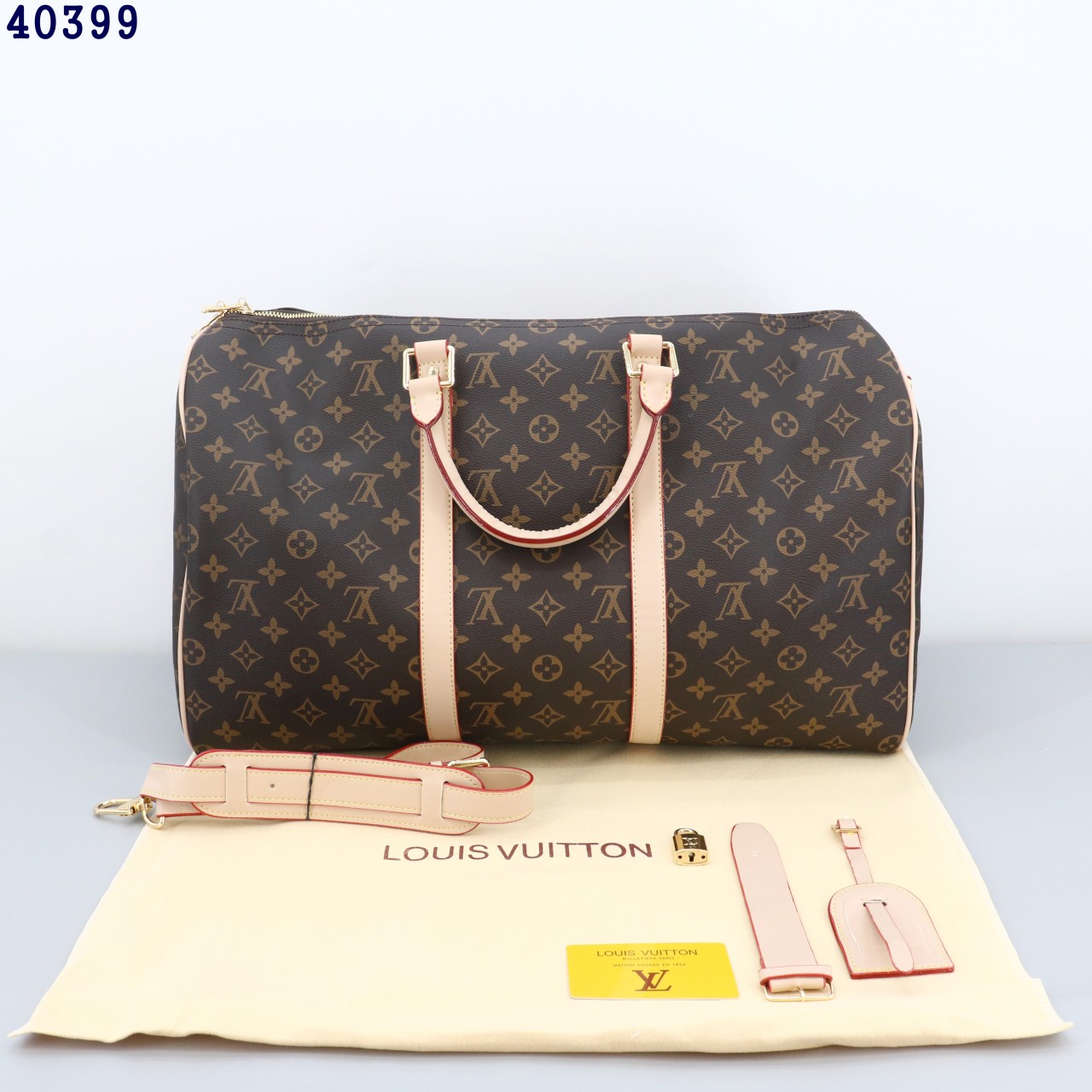 👹루이비통 모노패턴 트레블 보스턴백👹