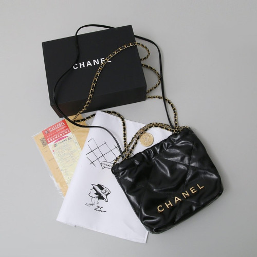 👹샤넬 22백 미니 금장 크로스백👹