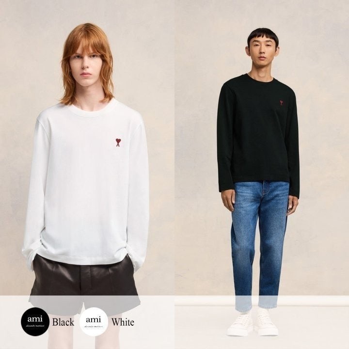 💕 아* 드 꾀흐 엠브로이더리 슬라브 티셔츠