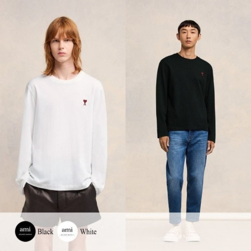 💕 아* 드 꾀흐 엠브로이더리 슬라브 티셔츠