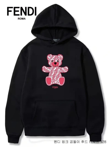 💕 펜* 핑크 곰돌이 후드 기모티셔츠 128