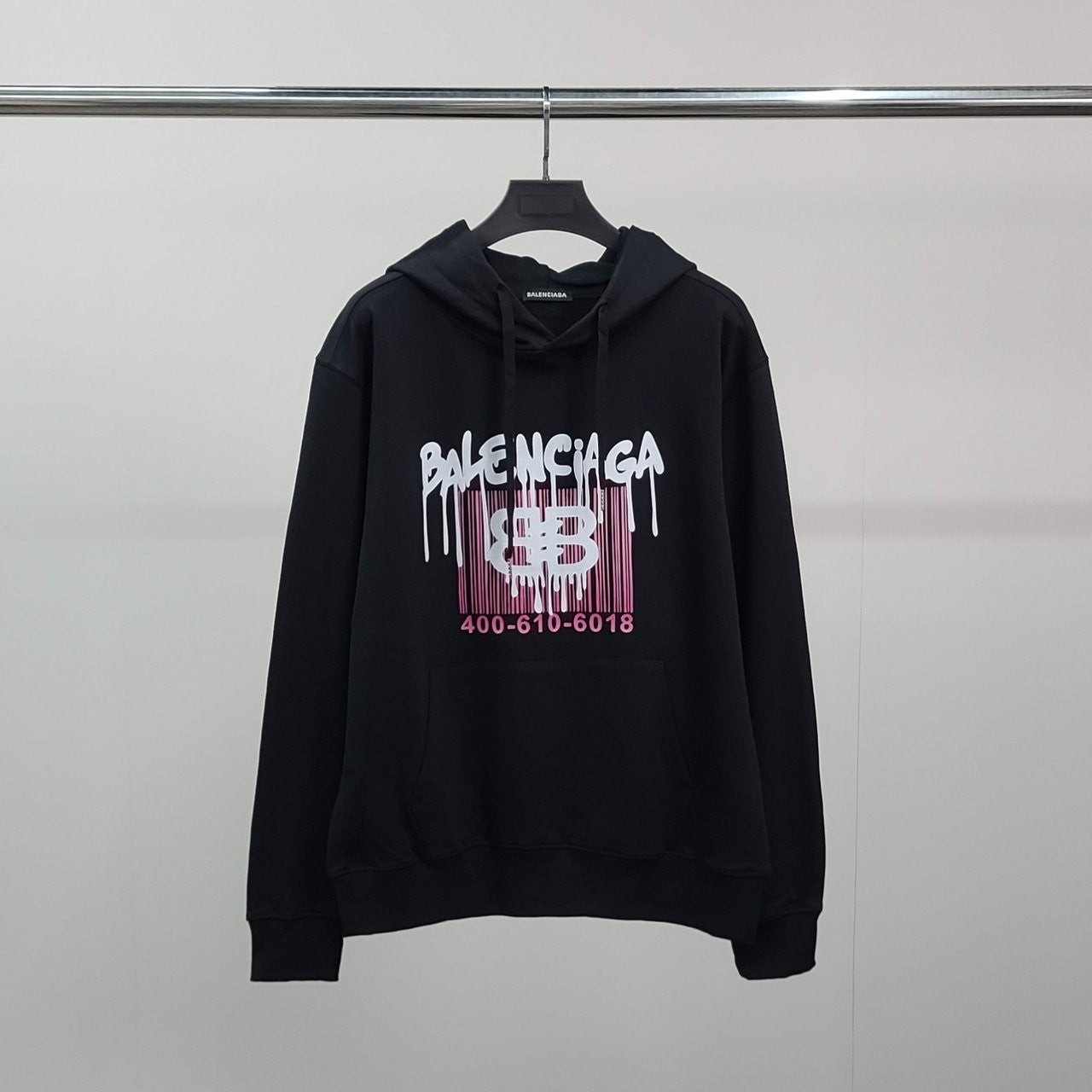 💕 발**** 바코드 코튼 후드티