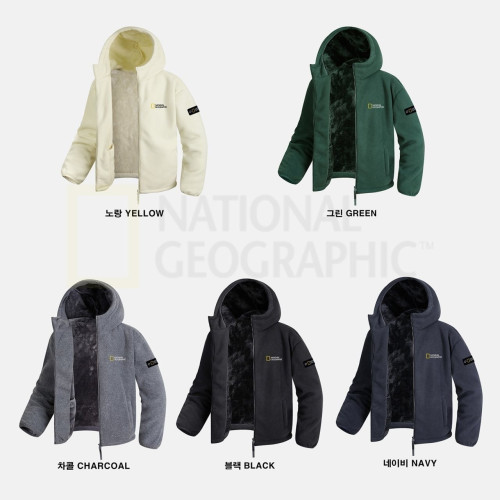 💕 내******* 미들 웨이트 후리스 후드 풀집업