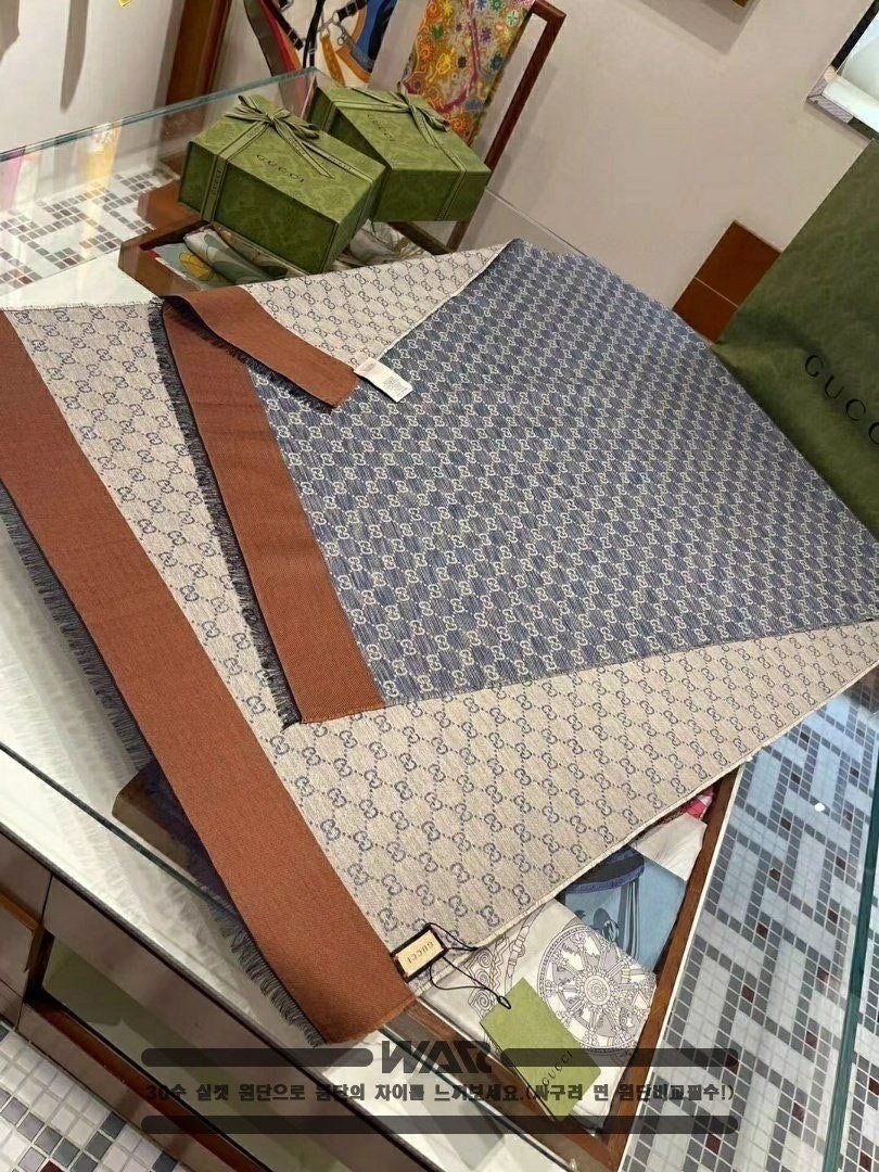 💕 구* 리버시블 gg 패턴 머플러