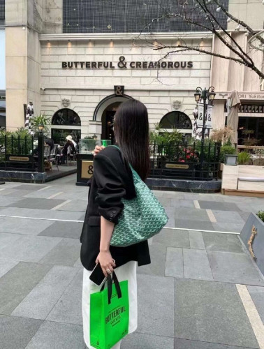 💕 고** 고급 보헴 호보백 그린