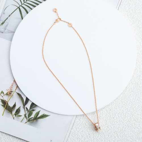 💕 불** 세르펜티 바이퍼 마더 오브 펄 목걸이