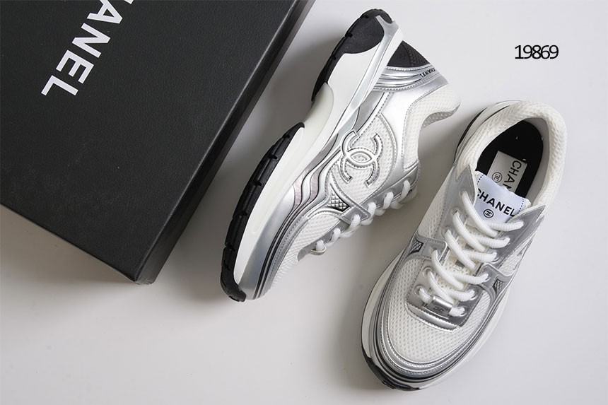 🔆 [CHANEL] 샤넬 샤식스(Chanel Shasix) CC 여성 스니커즈🔆