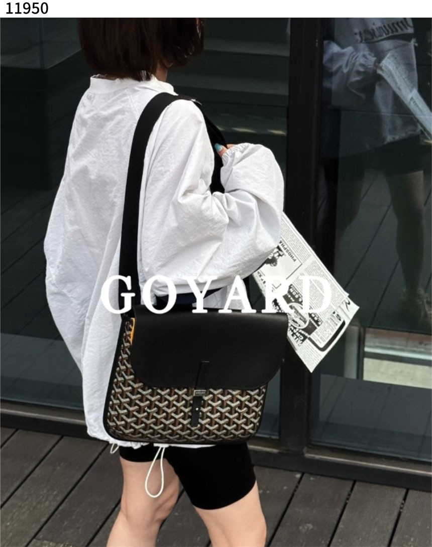 #고야드 [GOYARD] 수입프리미엄급 고야드 쿠르지에 메신저 백 블랙 신상 입고💢 #태그 #가방 #11950
