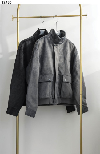 #메종마르지엘라 [Maison Margiela] 로고 패치 스웨이드 자켓 신상입고💢 #상의 #자켓 #12435