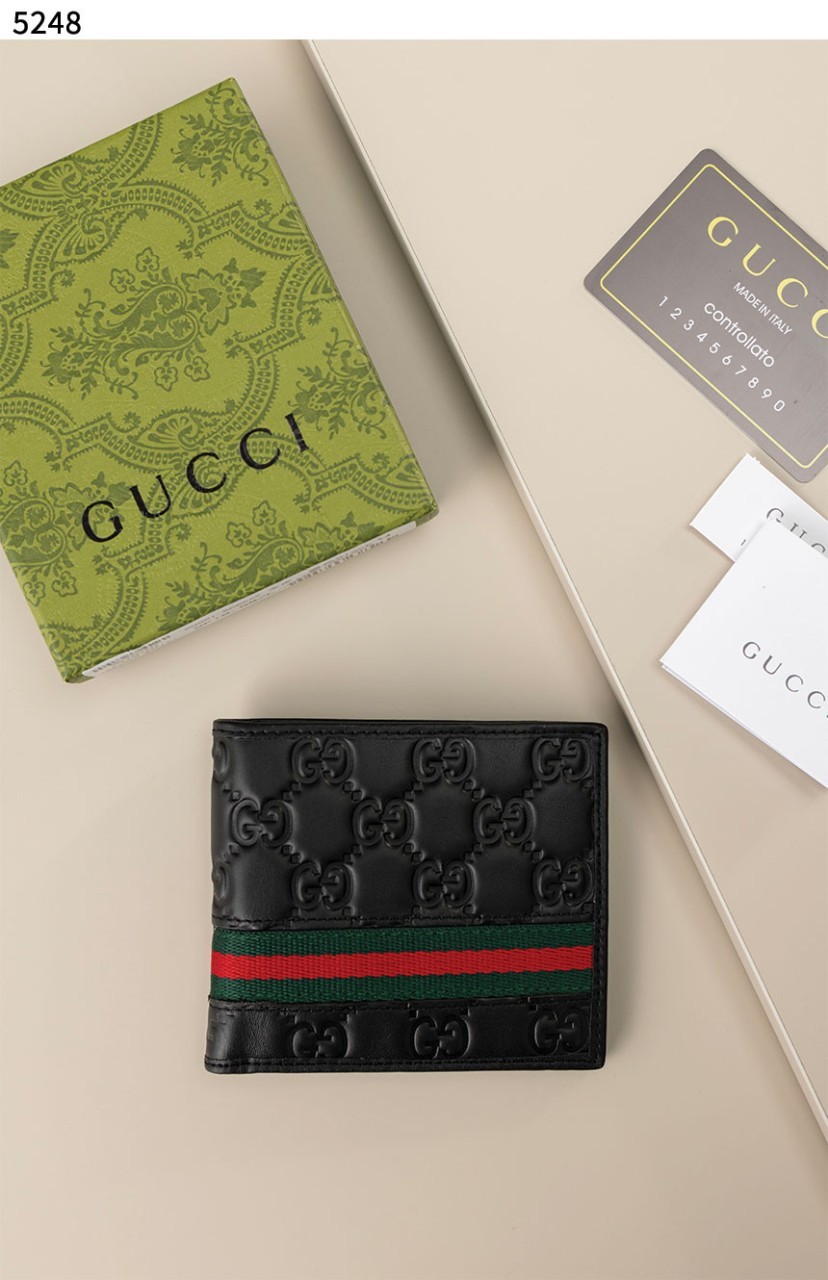 #구찌 [Gucci] 수입프리미엄급 구찌 삼선 GG 로고 반지갑 신상 입고💢 #태그 #지갑 #5248