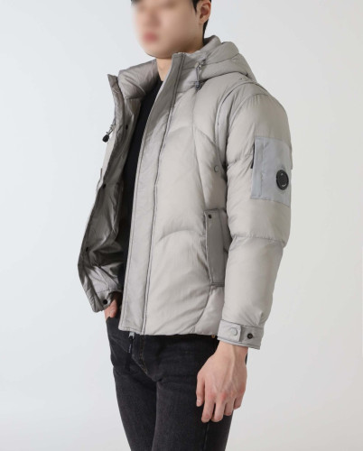 #시피컴퍼니 [ C.P ] 하라세켓 후드 다운 재킷 입고💢 #남성상의 #패딩자켓