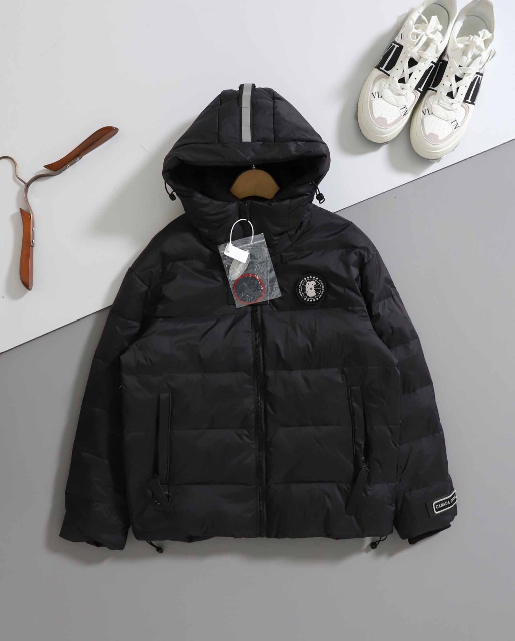 #캐나다구스 [ Canada G**se ] 수입 쿠로프톤 푸퍼 패딩 자켓 입고💢 #남성상의 #패딩자켓