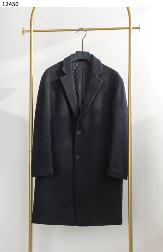 #아미 [AMI] 남성 블랙 세미오버핏 캐시미어 블렌드 싱글 코트 신상입고💢 #상의 #자켓 #12450