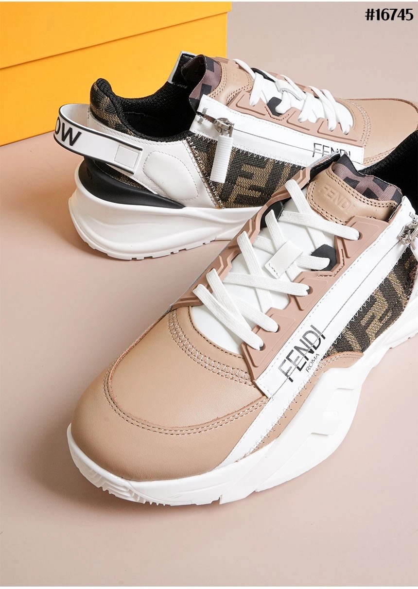🔆 [FENDI] 팬디 플로우 스니커즈 (베이지) 🔆