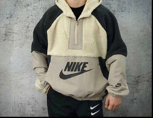 NK 양털아노락 후드티