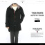 TB 삼선 테이핑 후드 모직 코트 (수입고급)