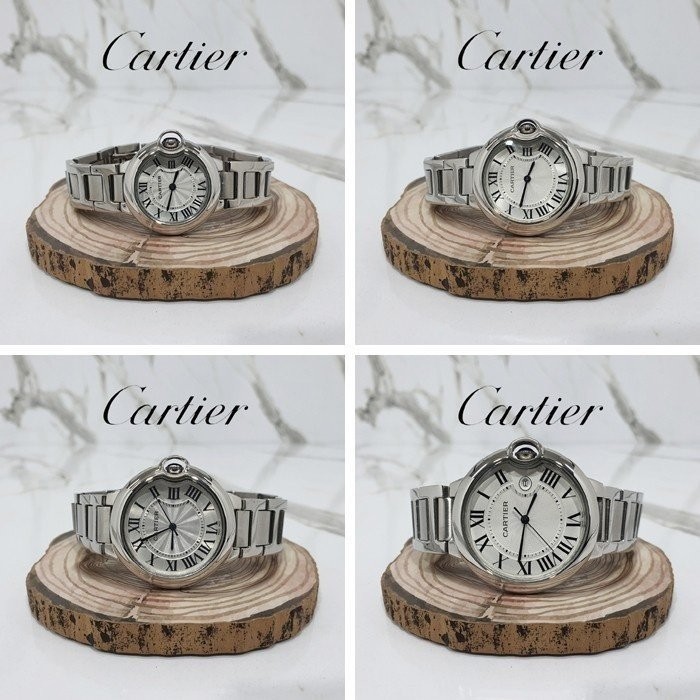 #SD#까르띠에 발롱블루 시계 화이트