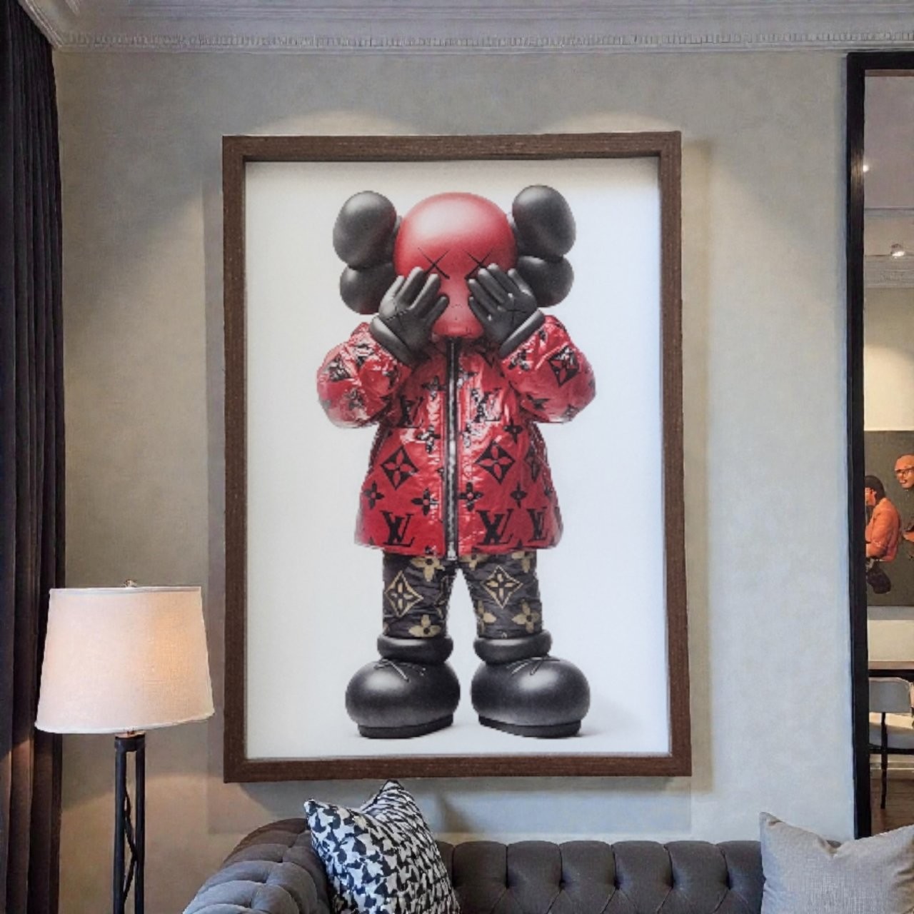 [411번] #루이비통 사진 포스터 액자