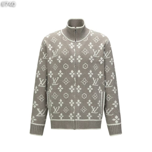 #루이비통 울 니트 집업 가디건
