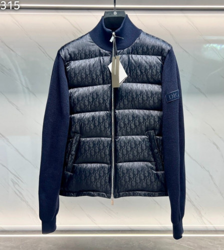 #디올 오블리크 자카드 패딩 집업 울 가디건